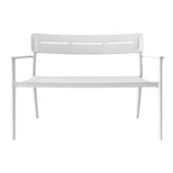 Bancă de grădină 2 locuri Cadrin, Diverse culori, 117x60x83 cm - Alb | SKU: 326-000093 | Bancă de grădină 2 locuri Cadrin, 117x60x83 cm, varianta Alb, produs pentru amenajarea locuinței, disponibil online în România la CasaMob