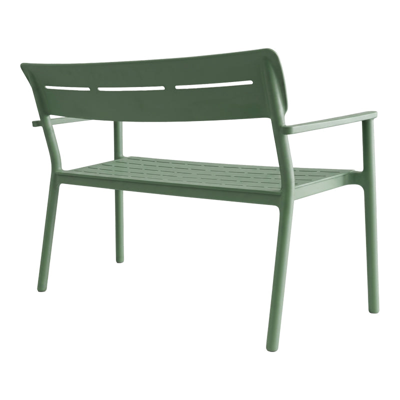 Bancă de grădină 2 locuri Cadrin, Diverse culori, 117x60x83 cm - Verde închis | SKU: 326-000094 | Bancă de grădină 2 locuri Cadrin, 117x60x83 cm, varianta Verde închis, produs pentru amenajarea locuinței, disponibil online în România la CasaMob