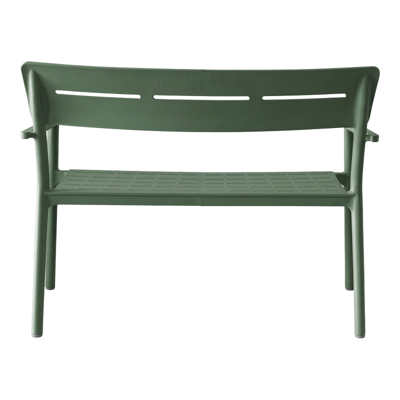 Bancă de grădină 2 locuri Cadrin, Diverse culori, 117x60x83 cm - Verde închis | SKU: 326-000094 | Bancă de grădină 2 locuri Cadrin, 117x60x83 cm, varianta Verde închis, produs pentru amenajarea locuinței, disponibil online în România la CasaMob