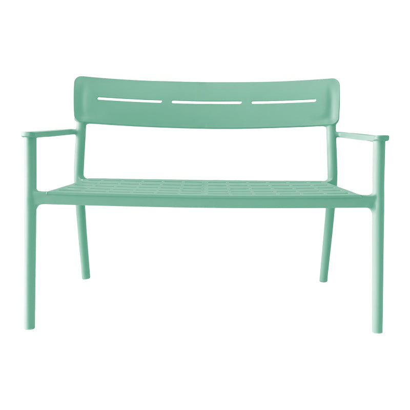 Bancă de grădină 2 locuri Cadrin, Diverse culori, 117x60x83 cm - Verde deschis | SKU: 326-000096 | Bancă de grădină 2 locuri Cadrin, 117x60x83 cm, varianta Verde deschis, produs pentru amenajarea locuinței, disponibil online în România la CasaMob
