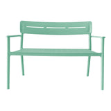 Bancă de grădină 2 locuri Cadrin, Diverse culori, 117x60x83 cm - Verde deschis | SKU: 326-000096 | Bancă de grădină 2 locuri Cadrin, 117x60x83 cm, varianta Verde deschis, produs pentru amenajarea locuinței, disponibil online în România la CasaMob