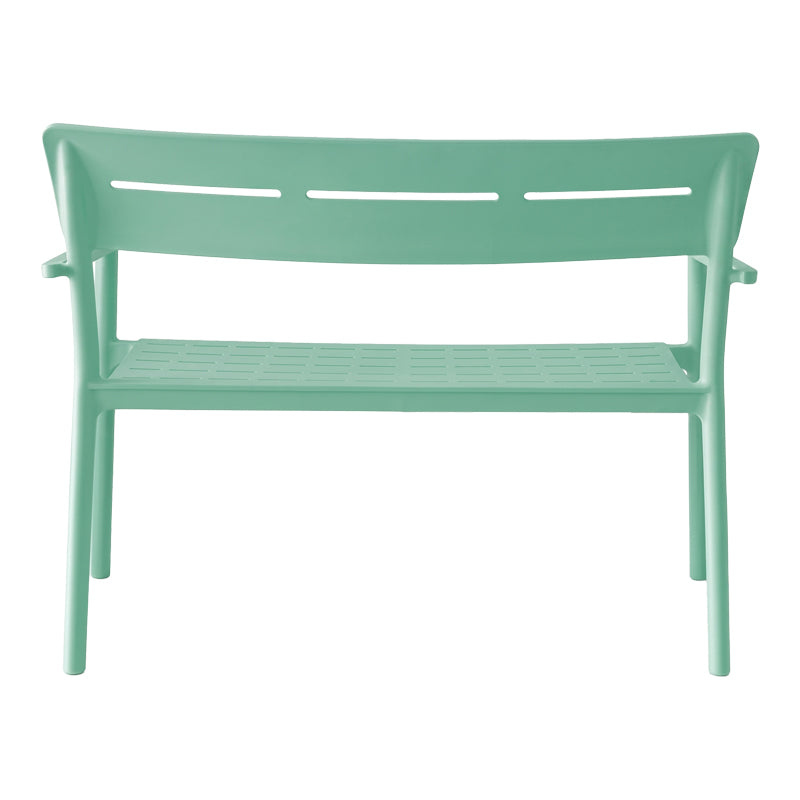 Bancă de grădină 2 locuri Cadrin, Diverse culori, 117x60x83 cm - Verde deschis | SKU: 326-000096 | Bancă de grădină 2 locuri Cadrin, 117x60x83 cm, varianta Verde deschis, produs pentru amenajarea locuinței, disponibil online în România la CasaMob