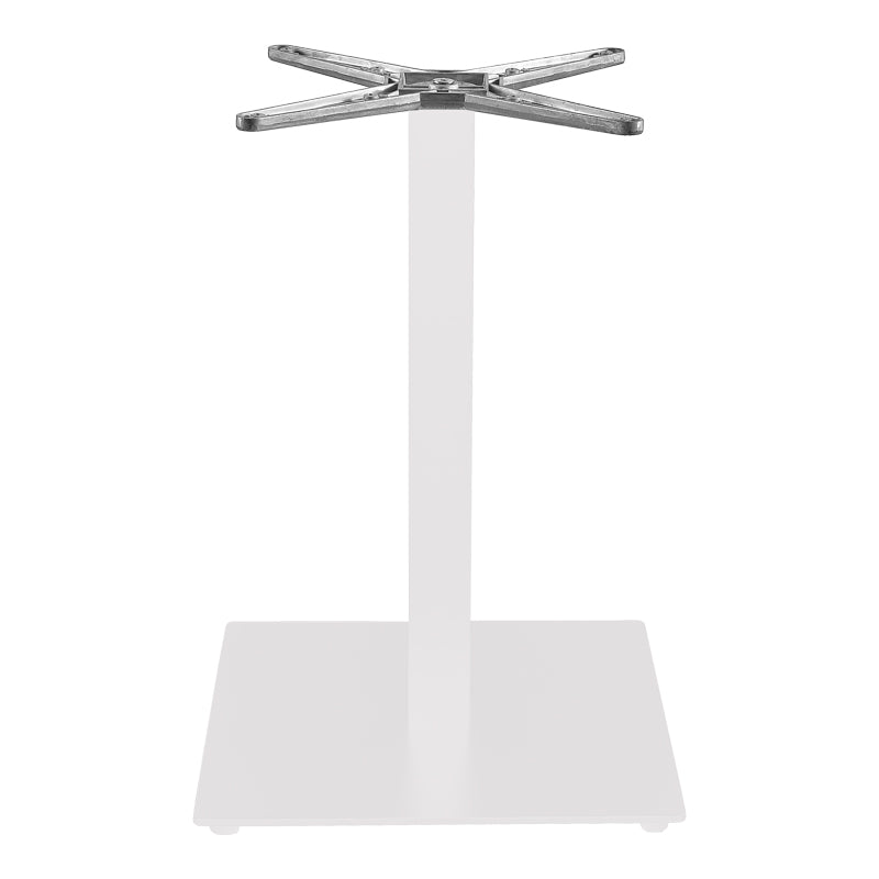 Bază de masă metalică Thonor, Industrial, Metal, Alb - Negru, 48x48x73 cm