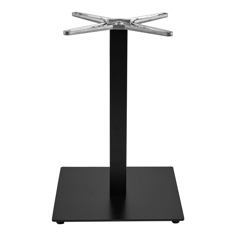Bază de masă metalică Thonor, Industrial, Metal, Alb - Negru, 48x48x73 cm - Bază de masă metalică Thonor, Industrial, Metal, Alb - Negru, 48x48x73 cm - 355-000028