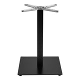 Bază de masă metalică Thonor, Industrial, Metal, Alb - Negru, 48x48x73 cm - Bază de masă metalică Thonor, Industrial, Metal, Alb - Negru, 48x48x73 cm - 355-000028