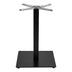Bază de masă metalică Thonor, Industrial, Metal, Alb - Negru, 48x48x73 cm - 355-000028