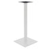 Baza masa bar functionala Staid, metal, Alb-Negru, 40x40x94 cm
