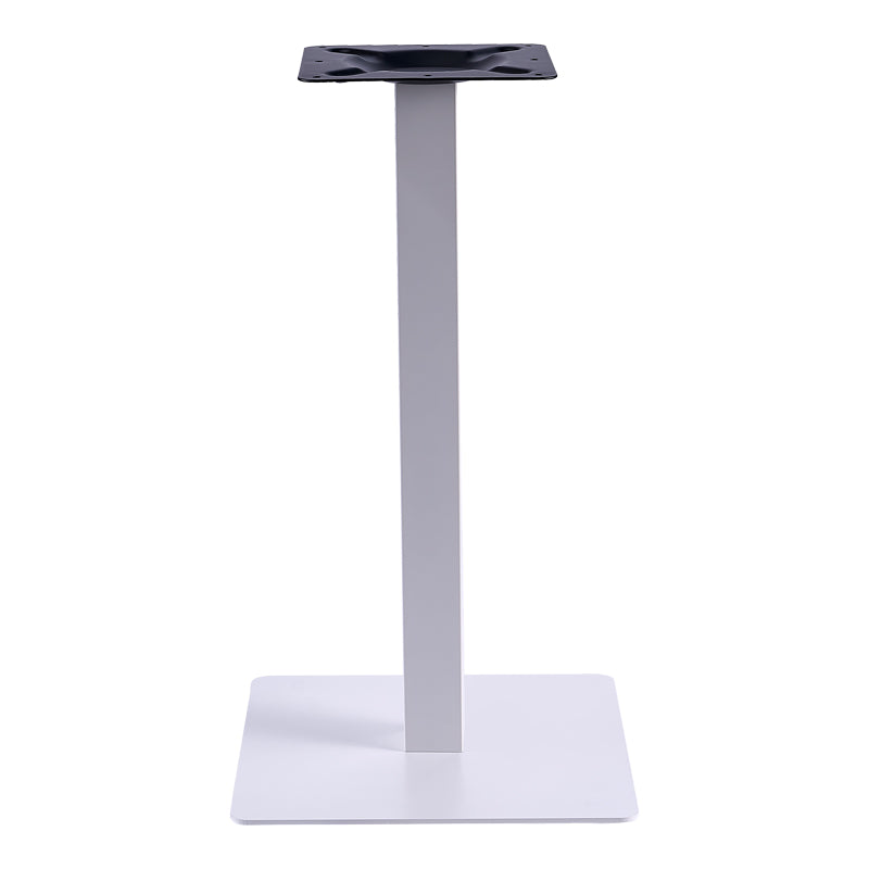 Baza de masa Batan, Metal, 40x40x72 cm - Alb