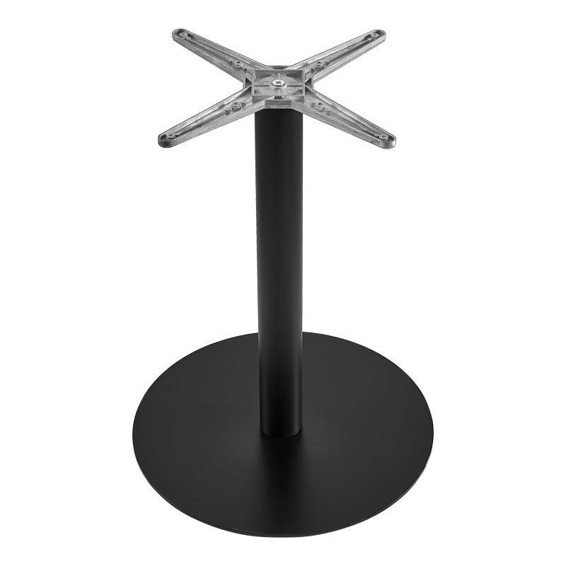 Baza de masa Jefry, Metal, 48x73 cm - Negru