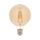 Bec cu LED G95 Gun, Auriu, 6x13 cm