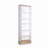 Bibliotecă KTP-860-MB-1 Home Collection® Base cu 6 Rafturi, Alb, 60x197x26 cm