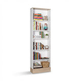 Bibliotecă KTP-860-MB-1 Home Collection® Base cu 6 Rafturi, Alb, 60x197x26 cm