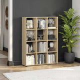 Biblioteca KTP-034-FF-1 Home Collection® Cubic, Alb - Stejar, 104x141x30 cm - Biblioteca KTP-034-FF-1 Home Collection® Cubic, Alb - Stejar, 104x141x30 cm | SKU: KTP-034-FF-1