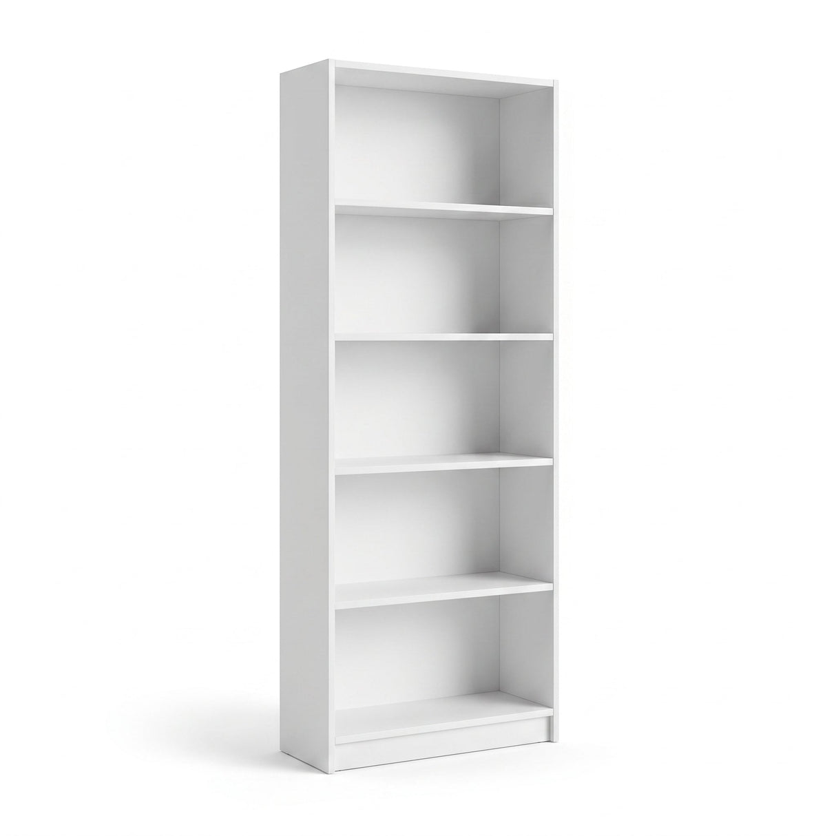 Biblioteca A1205 Home Collection® Libra, 5 rafturi, Alb, 56x170x20 cm