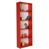 Biblioteca KTP-350-BB-1 Home Collection® Modern, 5 rafturi, 64x182x26 cm - Rosu | SKU: KTP-350-KK-1