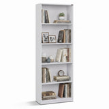Biblioteca KTP-350-BB-1 Home Collection® Modern, 5 rafturi, 64x182x26 cm - Alb | SKU: KTP-350-BB-1, KTP-350-OO-1, KTP-350-AX-1, KTP-350-KK-1, KTP-350-FF-1, KTP-350-SS-1