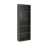 Biblioteca KTP-350-BB-1 Home Collection® Modern, 5 rafturi, 64x182x26 cm - Antracit | SKU: KTP-350-AX-1
