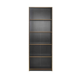 Biblioteca KTP-350-BB-1 Home Collection® Modern, 5 rafturi, 64x182x26 cm - Antracit | SKU: KTP-350-AX-1
