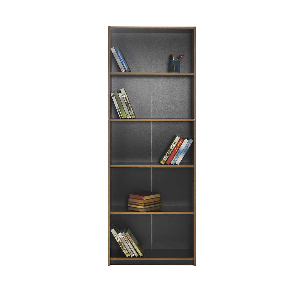 Biblioteca KTP-350-BB-1 Home Collection® Modern, 5 rafturi, 64x182x26 cm - Antracit | SKU: KTP-350-AX-1
