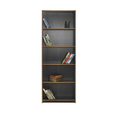 Biblioteca KTP-350-BB-1 Home Collection® Modern, 5 rafturi, 64x182x26 cm - Antracit | SKU: KTP-350-AX-1