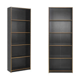 Biblioteca KTP-350-BB-1 Home Collection® Modern, 5 rafturi, 64x182x26 cm - Antracit | SKU: KTP-350-AX-1