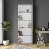 Biblioteca KTP-350-BB-1 Home Collection® Modern, 5 rafturi, 64x182x26 cm - Natur | SKU: KTP-350-BB-1, KTP-350-OO-1, KTP-350-AX-1, KTP-350-KK-1, KTP-350-FF-1, KTP-350-SS-1