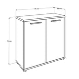 Biblioteca NKT-522-TT-1 Home Collection® New York, 2 usi cu cheie, 3 rafturi, Natur - Sonoma, 76x75x34 cm - Biblioteca NKT-522-TT-1 Home Collection® New York, 2 usi cu cheie, 3 rafturi, Natur - Sonoma, 76x75x34 cm | SKU: NKT-522-TT-1, NKT-522-LL-1