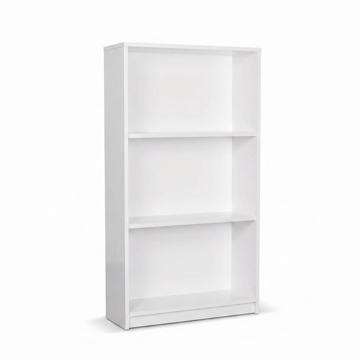 Biblioteca KTP-130-BB-1 Home Collection® Nino, 3 rafturi, Alb - Stejar, 58x106x23 cm - Alb | SKU: KTP-130-BB-1, KTP-130-FF-1