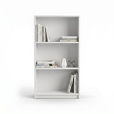 Biblioteca KTP-130-BB-1 Home Collection® Nino, 3 rafturi, Alb - Stejar, 58x106x23 cm - Biblioteca KTP-130-BB-1 Home Collection® Nino, 3 rafturi, Alb - Stejar, 58x106x23 cm | SKU: KTP-130-FF-1