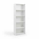 Biblioteca KTP-150-BB-1 Home Collection® Nurdan, 5 rafturi, 58x170x23 cm - Alb | SKU: KTP-150-BB-1, KTP-150-FF-1, KTP-150-AA-1