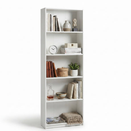 Biblioteca KTP-150-BB-1 Home Collection® Nurdan, 5 rafturi, 58x170x23 cm