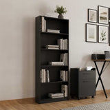 Biblioteca KTP-150-BB-1 Home Collection® Nurdan, 5 rafturi, 58x170x23 cm - Antracit | SKU: KTP-150-AA-1