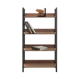 Biblioteca KTP-840-FF-1 Home Collection® Profile cu 4 rafturi, Alb - Maro - Stejar, 73x136x35 cm - Maro | SKU: KTP-840-OO-1