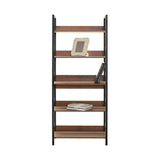 Biblioteca KTP-850-FF-1 Home Collection® Profile cu 5 rafturi, Alb - Maro - Stejar, 73x172x35 cm - Maro | SKU: KTP-850-OO-1