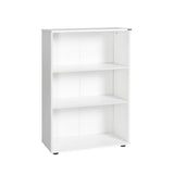 Biblioteca RKT-330-DD-1 Home Collection® Rio Mini, 3 rafturi, Alb - Nuc - Antracit, 72x109x34 cm - Alb | SKU: RKT-330-DD-1, RKT-330-OO-1, RKT-330-AX-1