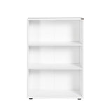 Biblioteca RKT-330-DD-1 Home Collection® Rio Mini, 3 rafturi, Alb - Nuc - Antracit, 72x109x34 cm - Alb | SKU: RKT-330-DD-1, RKT-330-OO-1, RKT-330-AX-1