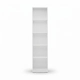 Biblioteca KTP-325-BB-1 Home Collection® Vargas, 5 Rafturi, Alb, 43x182x26 cm - Alb | SKU: KTP-325-BB-1, KTP-325-FF-1
