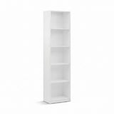 Biblioteca KTP-325-BB-1 Home Collection® Vargas, 5 Rafturi, Alb, 43x182x26 cm - Alb | SKU: KTP-325-BB-1, KTP-325-FF-1