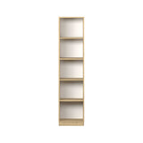 Biblioteca KTP-325-BB-1 Home Collection® Vargas, 5 Rafturi, Alb, 43x182x26 cm - Natural | SKU: KTP-325-FF-1