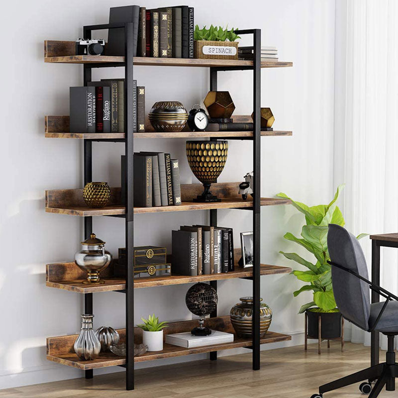 Biblioteca Almond, Nuc, 119x27x185 cm, imagine suplimentara