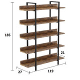 Biblioteca Almond, Nuc, 119x27x185 cm