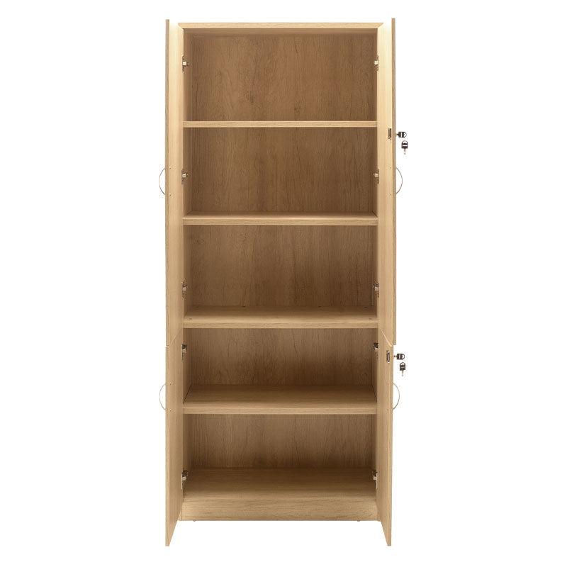 Biblioteca Amazon cu patru usi din lemn 80x40x200cm - Sonoma