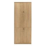 Biblioteca Amazon cu patru usi din lemn 80x40x200cm - Sonoma