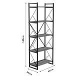 Biblioteca Baker, Nuc, 66x34x180 cm