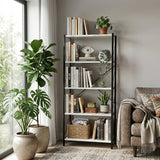Biblioteca Bimblem, metal, 60x30x150 cm - Biblioteca Bimblem, metal, 60x30x150 cm - 197-000335