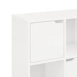 Biblioteca Bookel, 60x28x60 cm - Alb