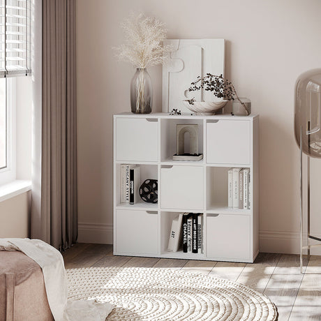 Biblioteca Bookel, Diverse culori, 88x28x89 cm