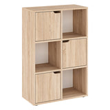 Biblioteca Bookel, 60x28x89 cm - Sonoma