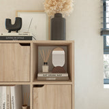 Biblioteca Bookel, 60x28x89 cm - Sonoma