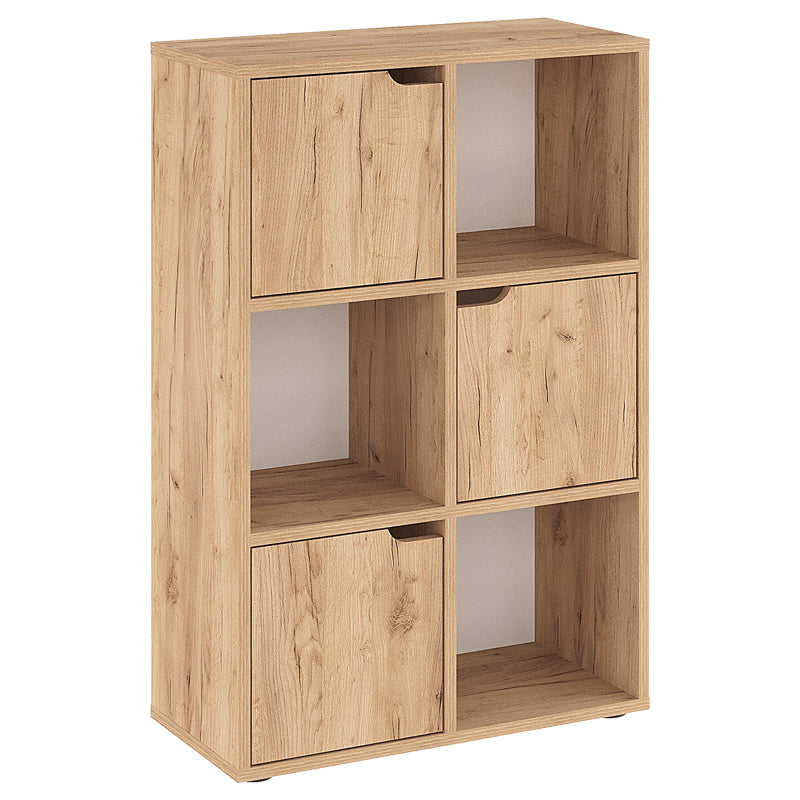 Biblioteca Bookel, 60x28x89 cm - Stejar